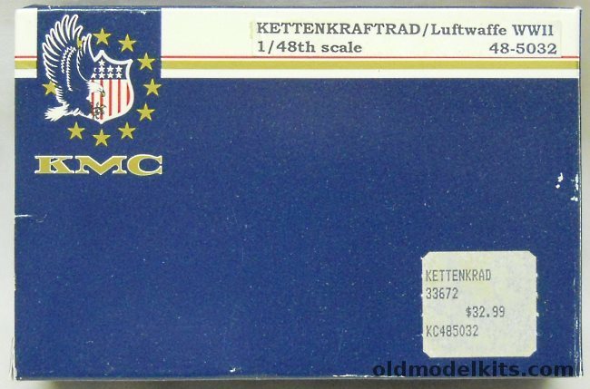 KMC 1/48 Kettendraftrad Aircraft Tractor Luftwaffe WWI, 48-5032 plastic model kit